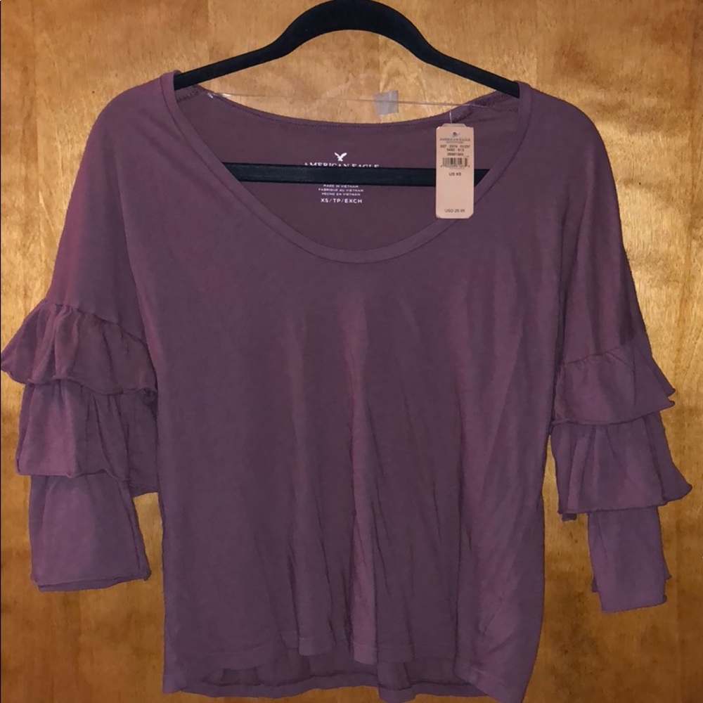 Maroon quarter sleeve